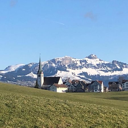 Appenzellerland, Ferienwohnung Mit Aussicht Haslen Exterior photo
