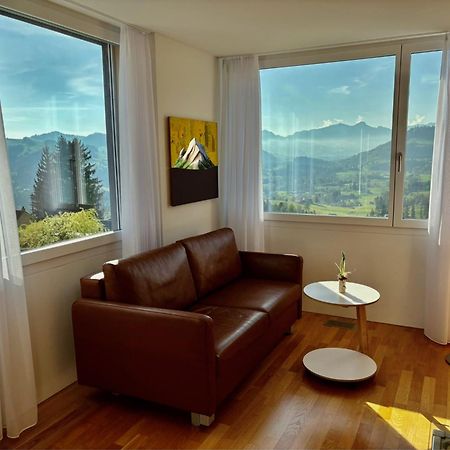 Appenzellerland, Ferienwohnung Mit Aussicht Haslen Exterior photo