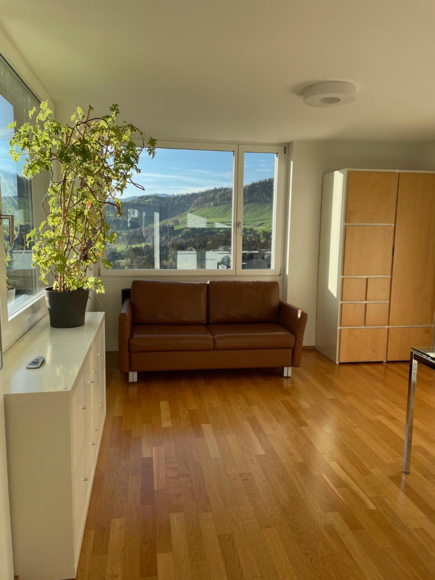 Appenzellerland, Ferienwohnung Mit Aussicht Haslen Exterior photo