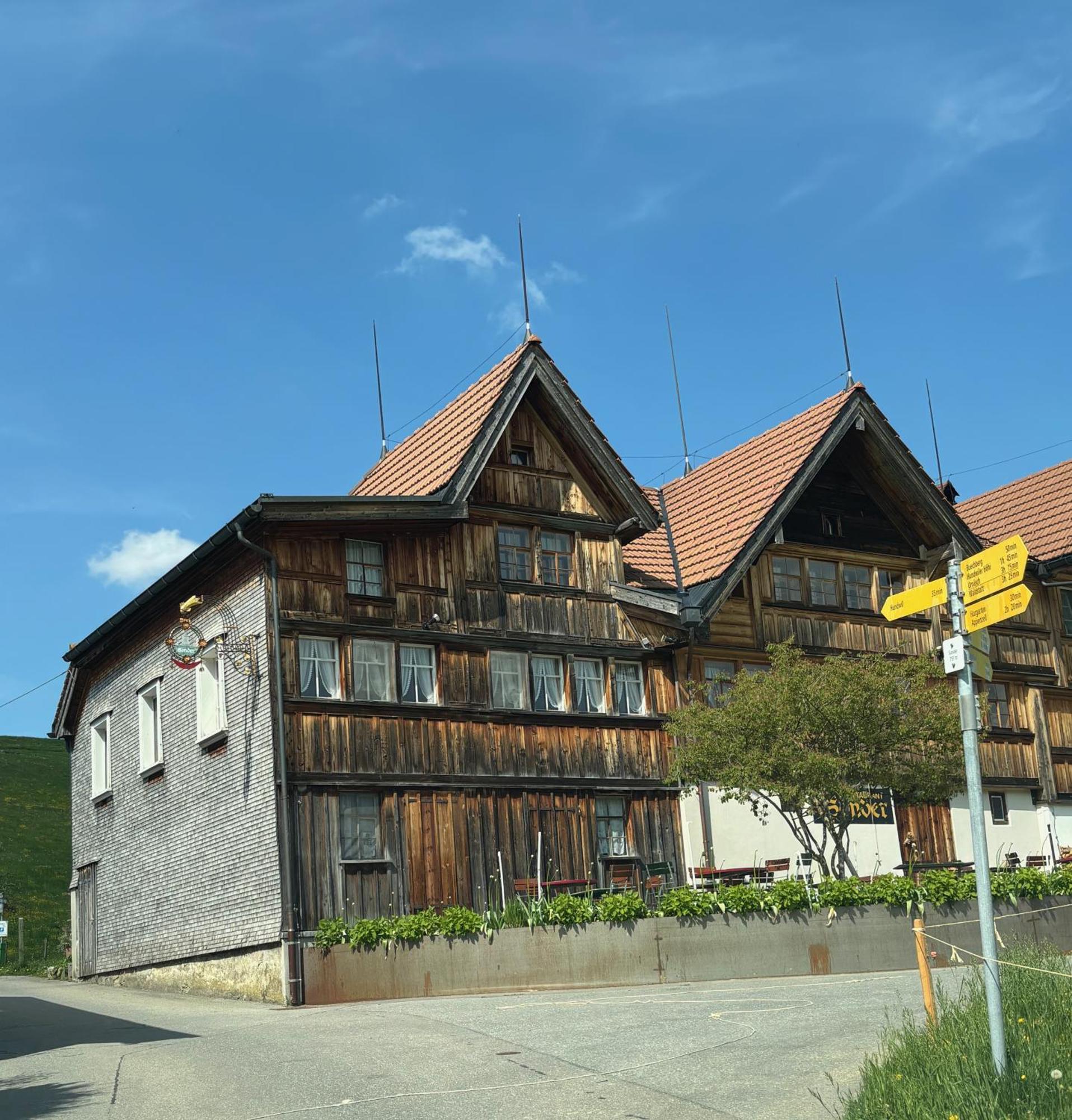 Appenzellerland, Ferienwohnung Mit Aussicht Haslen Exterior photo