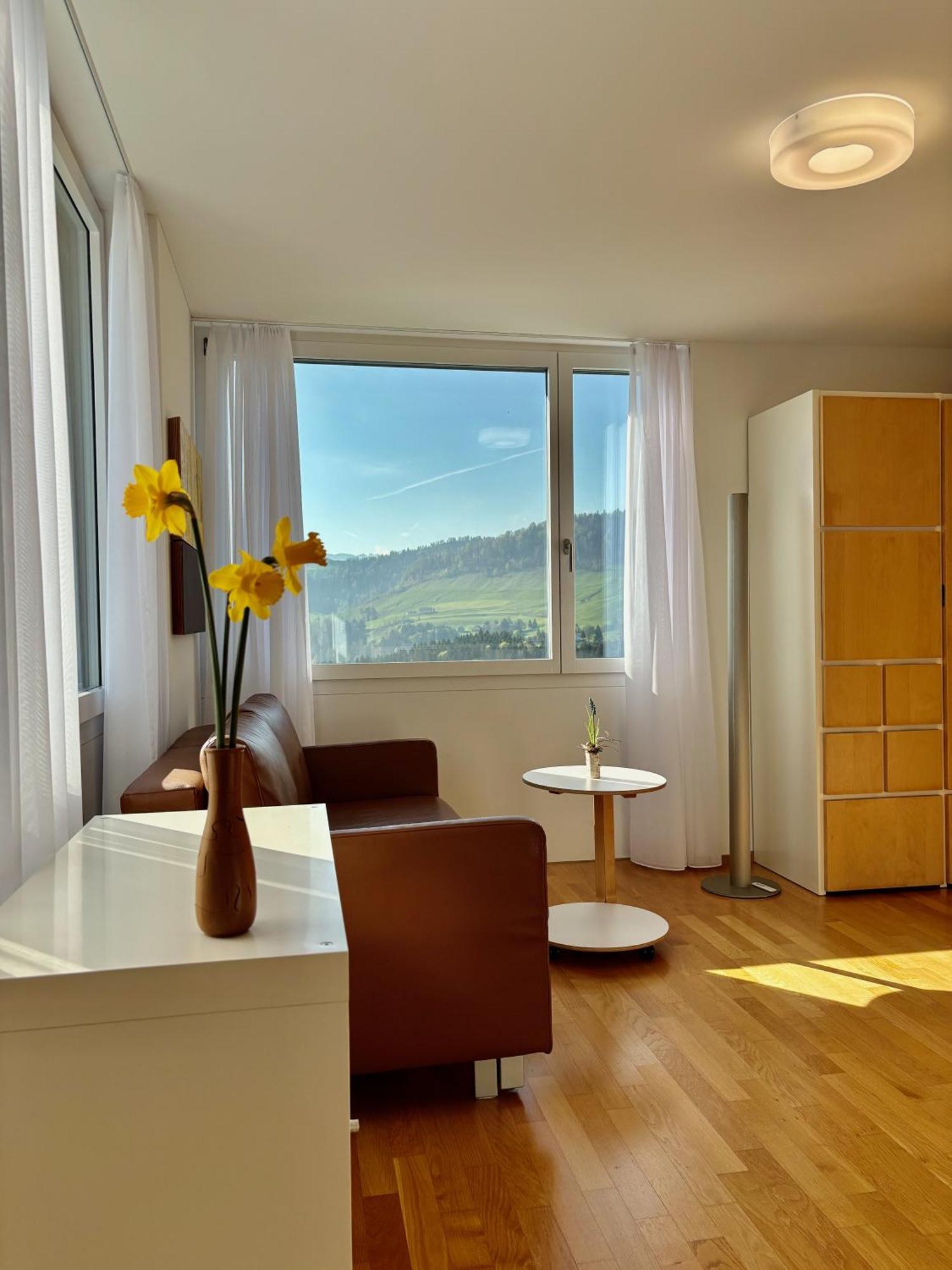 Appenzellerland, Ferienwohnung Mit Aussicht Haslen Exterior photo